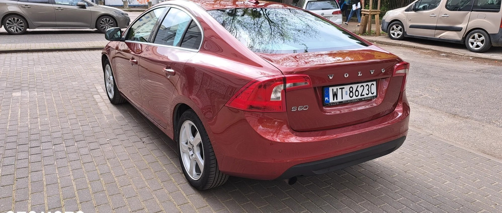 Volvo S60 cena 30900 przebieg: 246000, rok produkcji 2010 z Warszawa małe 46